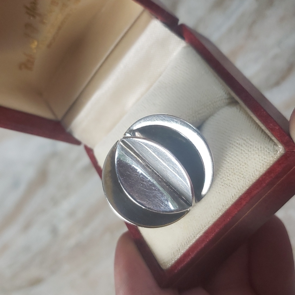 Vintage Sterling Ring Theresia Hvorslev for Alton 1971